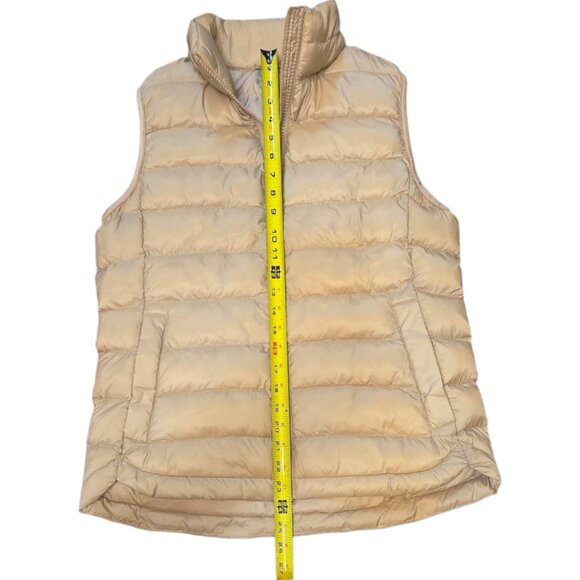 LNWOT 32 DEGREES Beige Lightweight Puffer Vest sz S - Picture 5 of 8